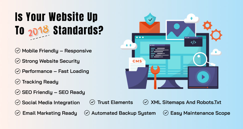 Is your website up to 2018 standards?