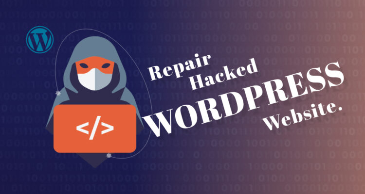 Repair hacked WordPress site