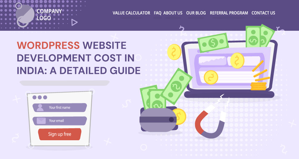 WordPress Website Development Cost In India: A Detailed Guide