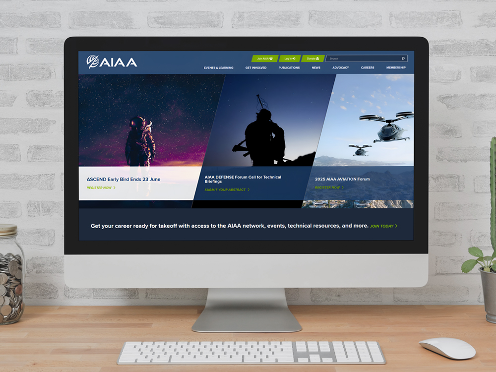 AIAA WordPress Project Desktop