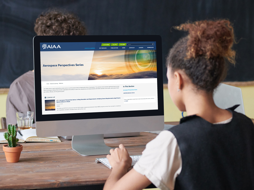 AIAA WordPress Project Desktop