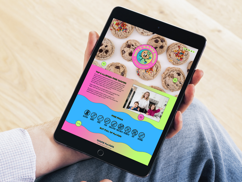 Sollys Bakeshop Tablet
