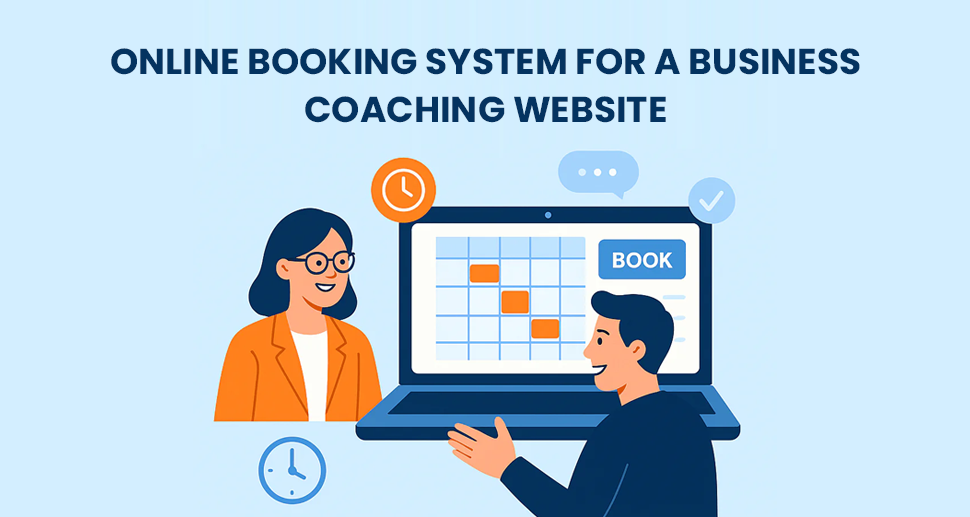 Power of Online Booking System for a Business Coaching Website